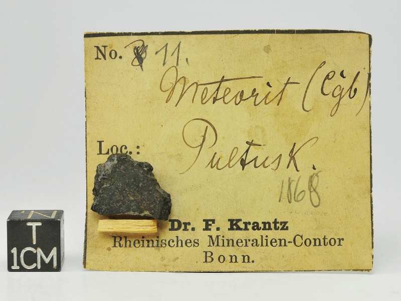 Plik:Pultusk (Krantz1, Tomasz Jakubowski Meteorites Collection).jpg