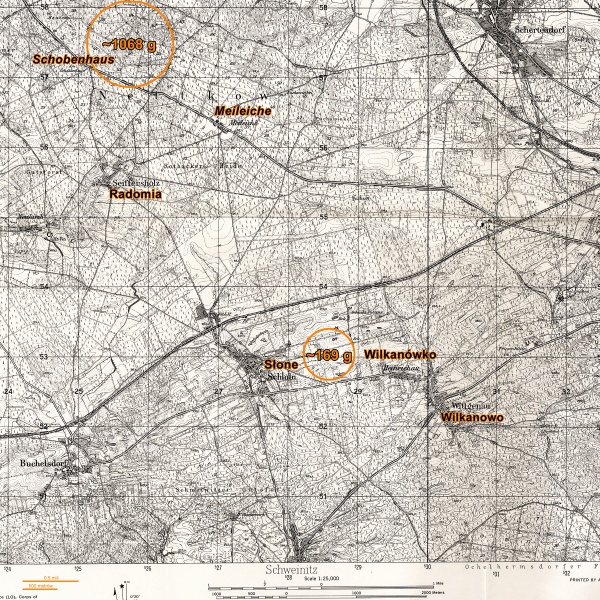 Plik:Gruneberg (4058 Gruenberg (West) i Niederschles M851 Germany 25K AMS 1952)-fall places.jpg