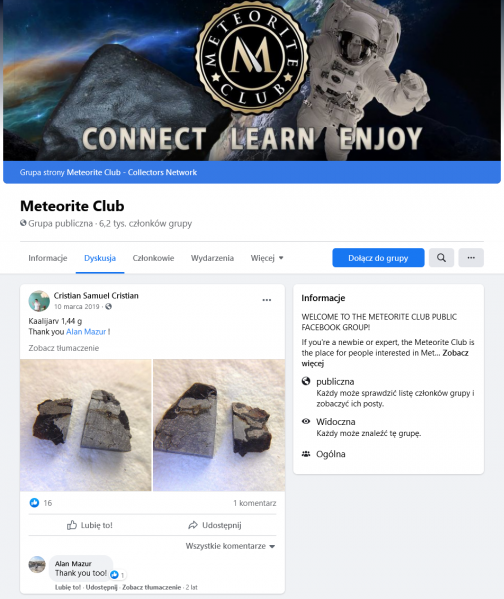 Plik:Screenshot-fb (2019-03-10 Cristian Samuel-Meteorite Club).png